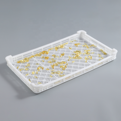 Eco-friendly Food Industry Produce Pure Raw Material Open Air Stacking Plastic Drying Tray For Soft Capsule